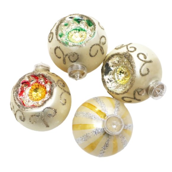 Vintage West Germany Christmas Ornaments - Picture 1 of 7